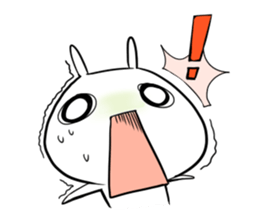 Strawberry rabbit everyday life sticker #11330916