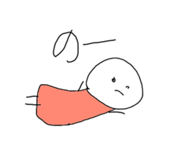 Drawing looks like drawn by a child 2 sticker #11331837