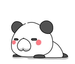 Very healing of panda sticker #11332170