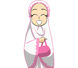 Nabila Cute Hijab Girl sticker #11332696