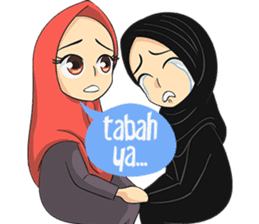 Nabila Cute Hijab Girl sticker #11332701