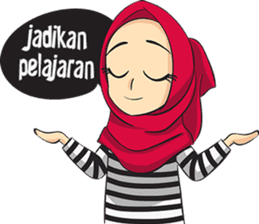 Nabila Cute Hijab Girl sticker #11332715