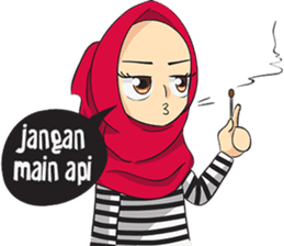 Nabila Cute Hijab Girl sticker #11332718