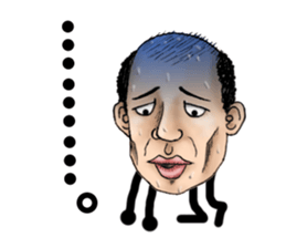 Bald star person [English Version] sticker #11333207