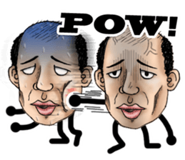 Bald star person [English Version] sticker #11333210