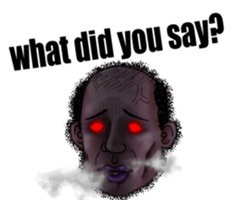 Bald star person [English Version] sticker #11333219