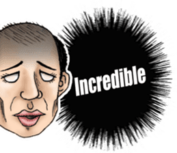 Bald star person [English Version] sticker #11333223