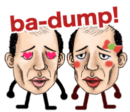 Bald star person [English Version] sticker #11333224