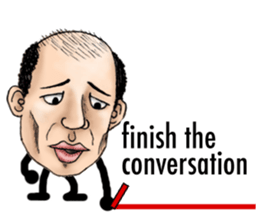 Bald star person [English Version] sticker #11333226