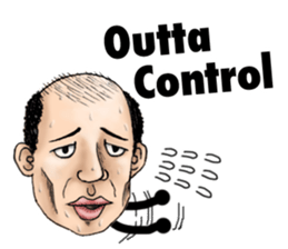 Bald star person [English Version] sticker #11333227