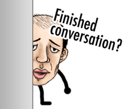 Bald star person [English Version] sticker #11333231