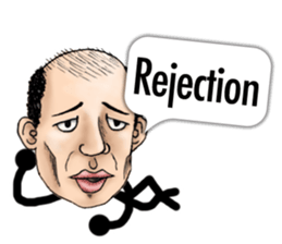 Bald star person [English Version] sticker #11333235