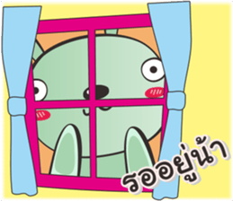 Cone' Rabbit sticker #11333734