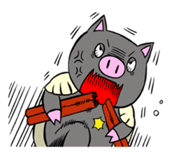 butaro in gyoza sticker #11333902