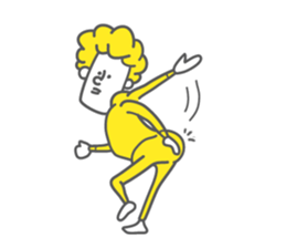 Jerseyist -YELLOW- sticker #11334147