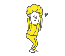 Jerseyist -YELLOW- sticker #11334154