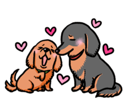 mofumofu dogs sticker #11334183