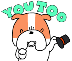 Bulldog Gorbee sticker #11334228