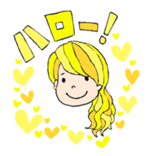 Happy Rainbow Girls sticker #11334760