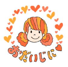 Happy Rainbow Girls sticker #11334778