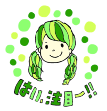 Happy Rainbow Girls sticker #11334780