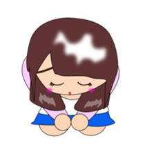 Triplet's daughters go two sticker #11334856