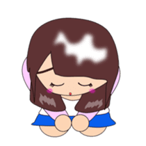 Triplet's daughters go two sticker #11334856