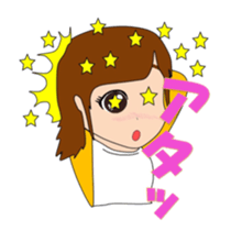 Triplet's daughters go two sticker #11334857