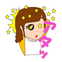 Triplet's daughters go two sticker #11334857