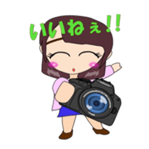 Triplet's daughters go two sticker #11334861