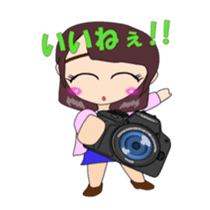 Triplet's daughters go two sticker #11334861