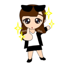 Triplet's daughters go two sticker #11334862