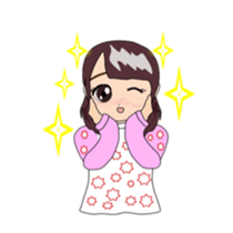 Triplet's daughters go two sticker #11334863