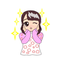 Triplet's daughters go two sticker #11334863