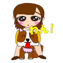 Triplet's daughters go two sticker #11334867