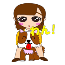 Triplet's daughters go two sticker #11334867