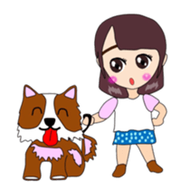 Triplet's daughters go two sticker #11334868