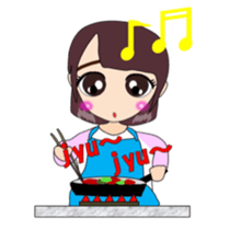 Triplet's daughters go two sticker #11334873