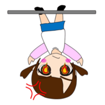 Triplet's daughters go two sticker #11334874