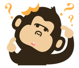 Working japanese animals sticker #11335093