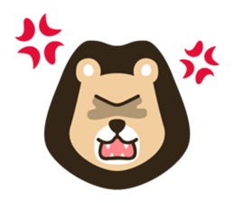 Working japanese animals sticker #11335109