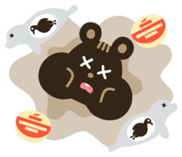 Working japanese animals sticker #11335111
