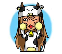 Taurus Zodiac. sticker #11335304