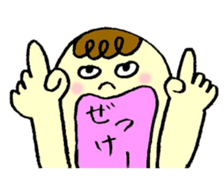 Sticker put on the photo sticker #11335481