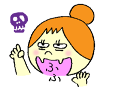 Sticker put on the photo sticker #11335518