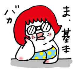 sexy gril MACO sticker #11335846