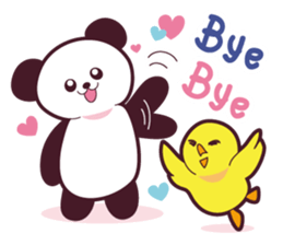 Happy animals + a banana sticker #11336282
