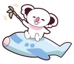 Happy animals + a banana sticker #11336315