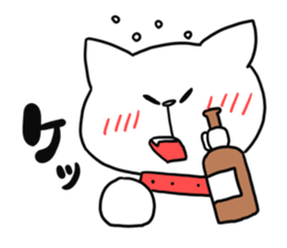 Cats want to drink Liquor sticker #11336406