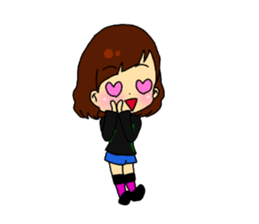 love volleyball sticker #11336682